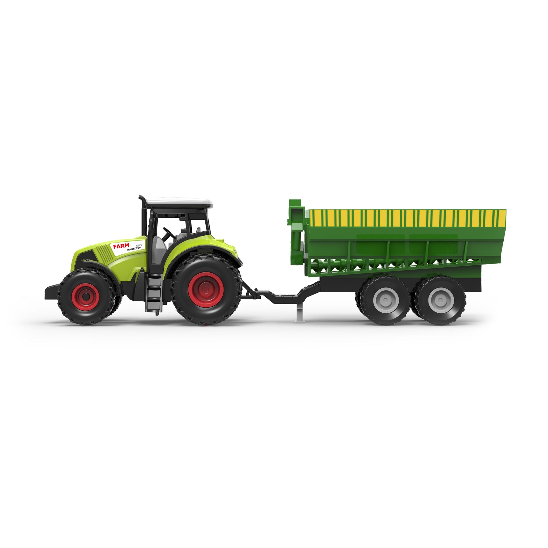 Tractor din plastic cu siding