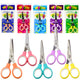 School Office Scissors Two-handed Universal Mix 13cm