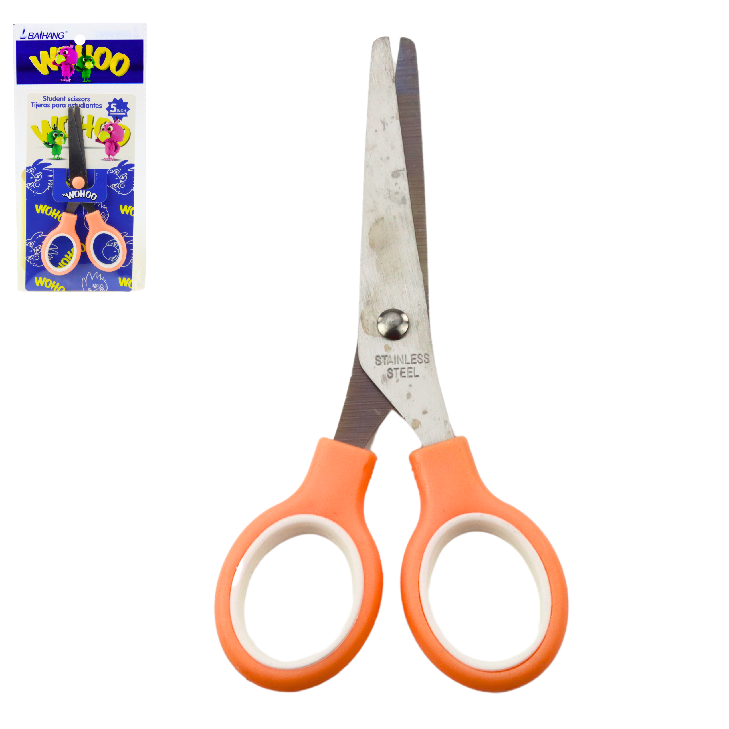 School Office Scissors Two-handed Universal Mix 13cm