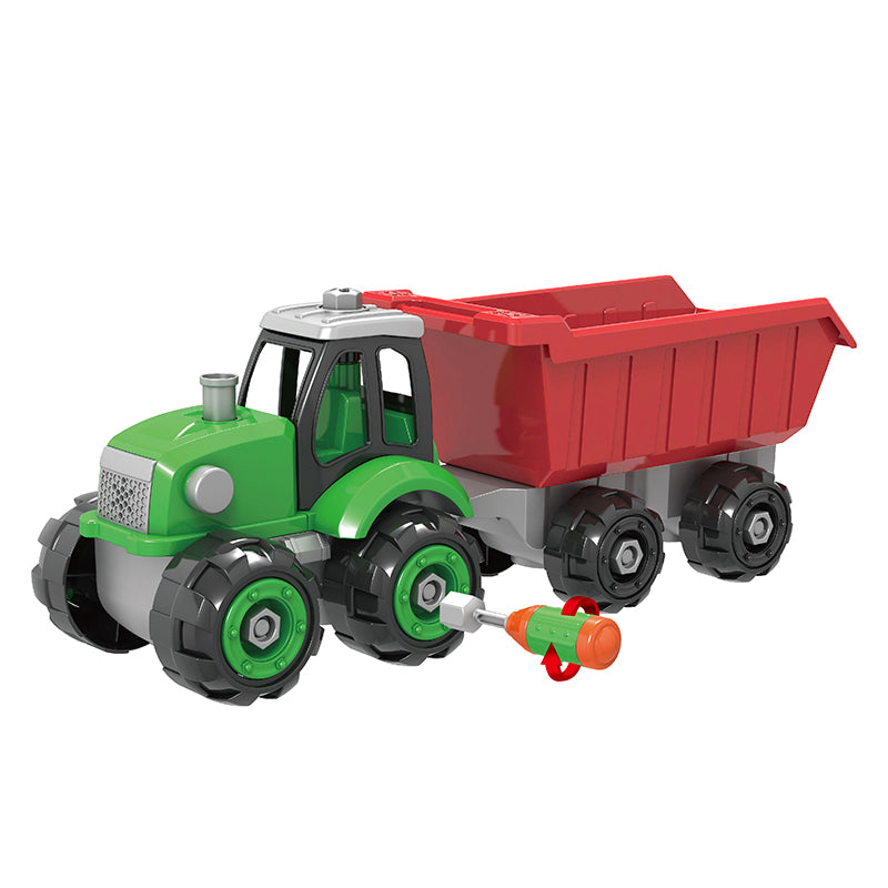 Schroeven Tractor Met Gevelbeplating
