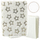 Plush Notebook Notebook Lined Gold Stars White A5 80 Sheets