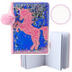 Notizbuch Einhorn Konfetti Holografisch Liniertes Notizbuch A5 80 Blatt