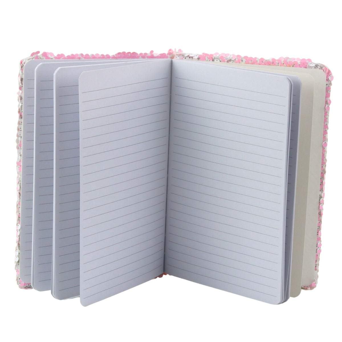 Notebook Notebook Lined Sequins Two-color Unicorn A5 80 Sheets