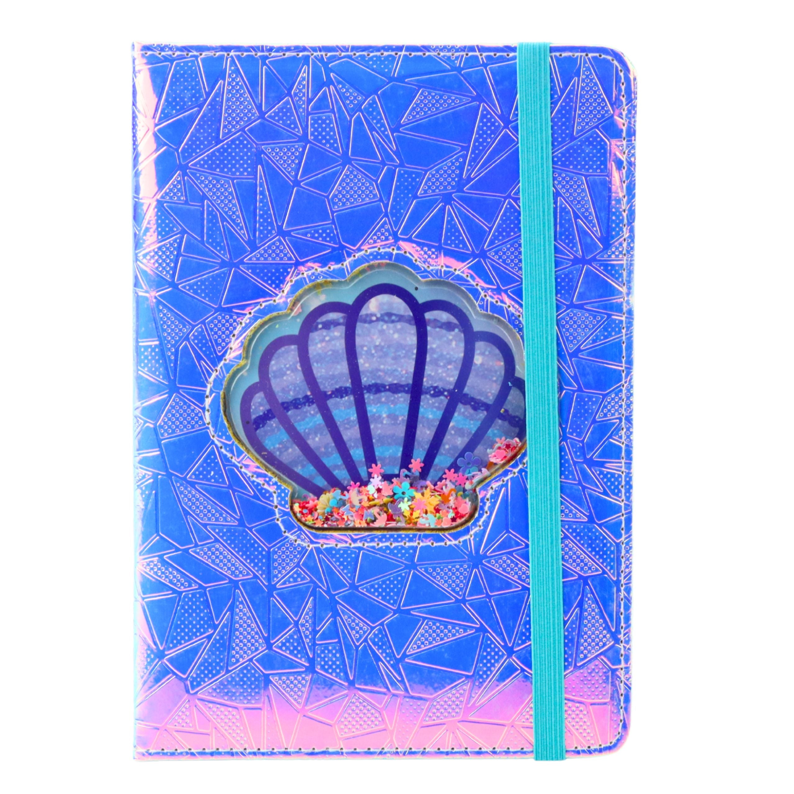 Notebook Notebook Lined Shell With Confetti Holographic A5 70 Sheets