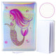 Mermaid Holographic Lined Notebook A5 80 Sheets