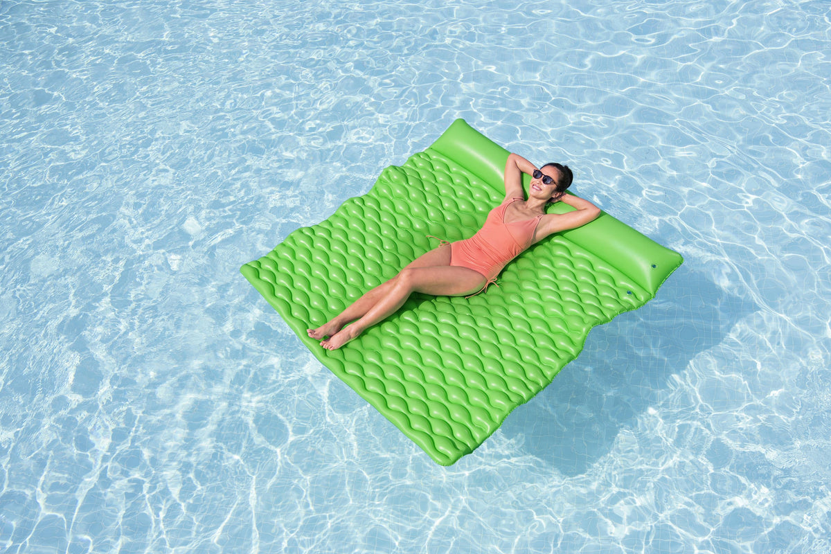 Inflatable Swimming Mattress Three-person Bestway 213 X 170 X 21 Cm 44106