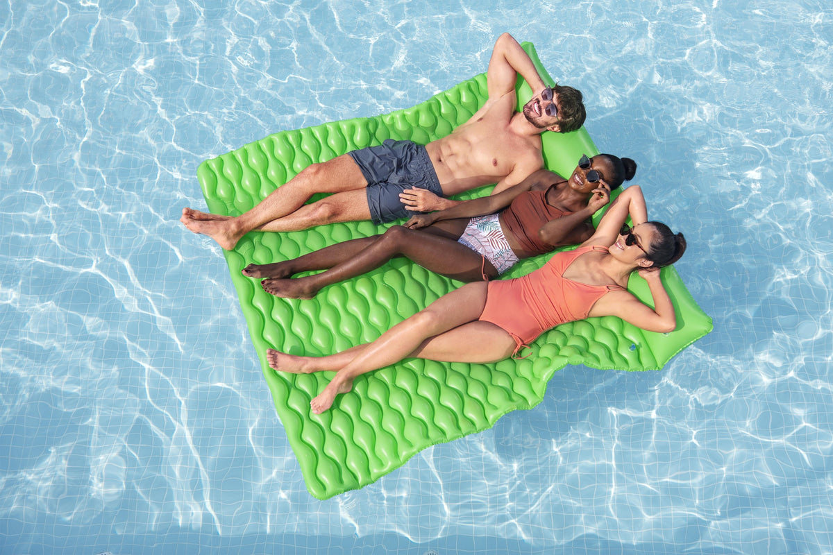 Inflatable Swimming Mattress Three-person Bestway 213 X 170 X 21 Cm 44106