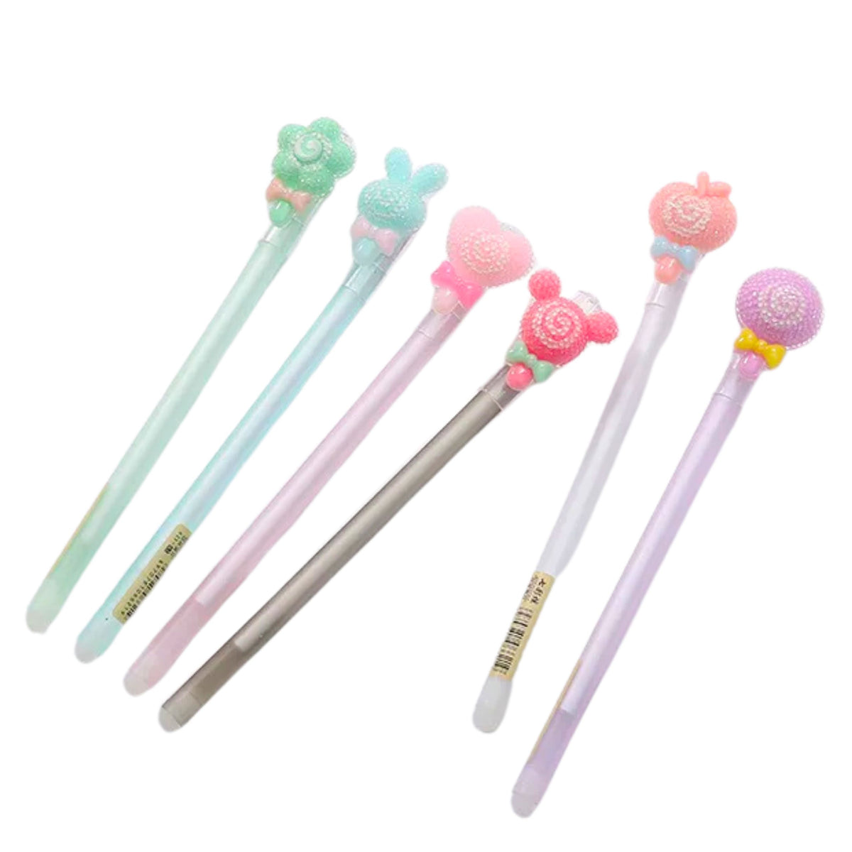 Gel Pen With Eraser Diamond Cap 0.5mm