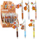 Capybara Gel Pen Keychain Blue Ink 14.5cm Mix