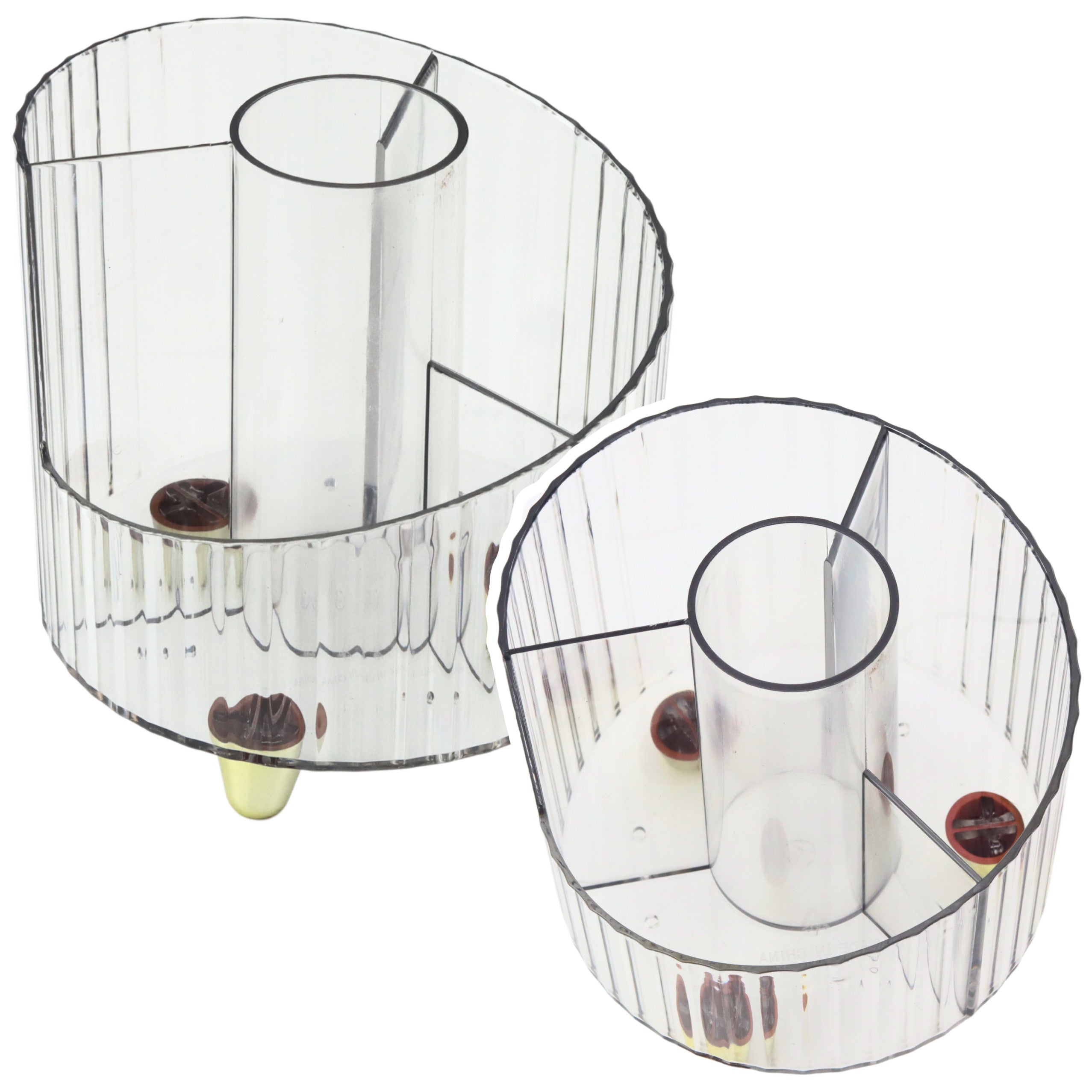 School Supplies Organizer Office Transparent White
