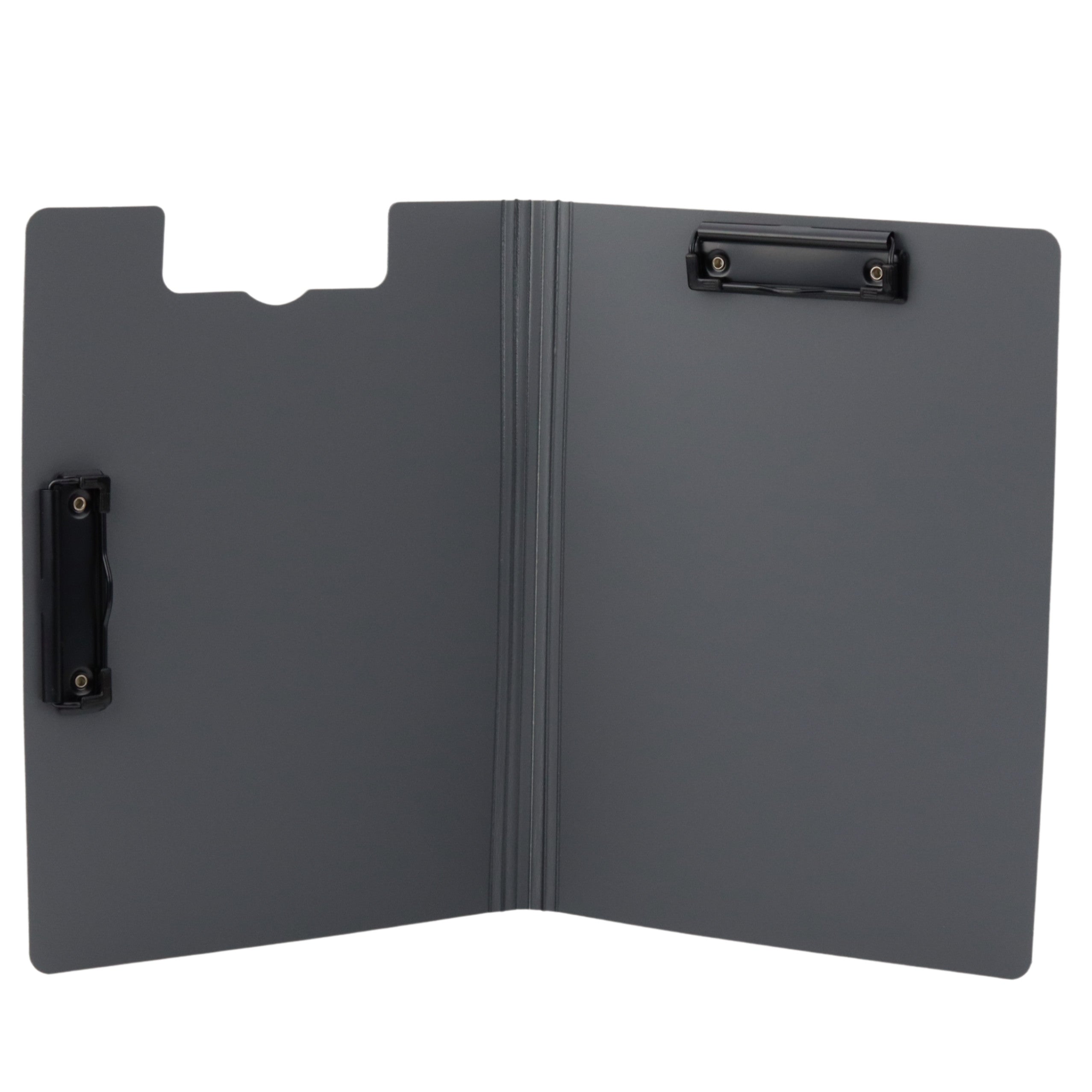 Board With Cover Two Clips A4 Plastic Light Blue