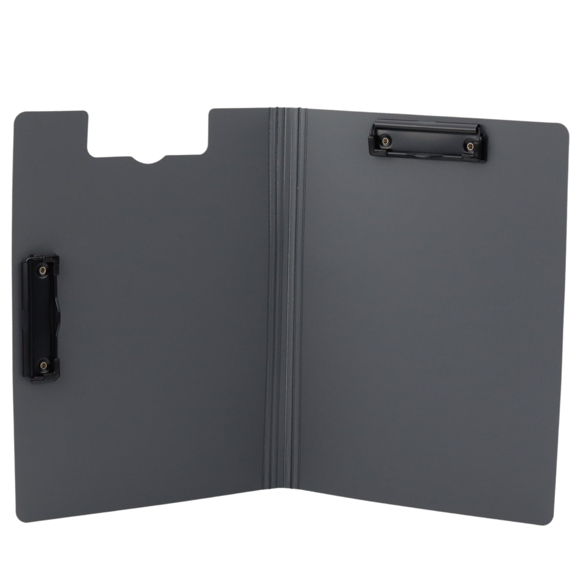 Board With Cover Two Clips A4 Plastic Light Blue