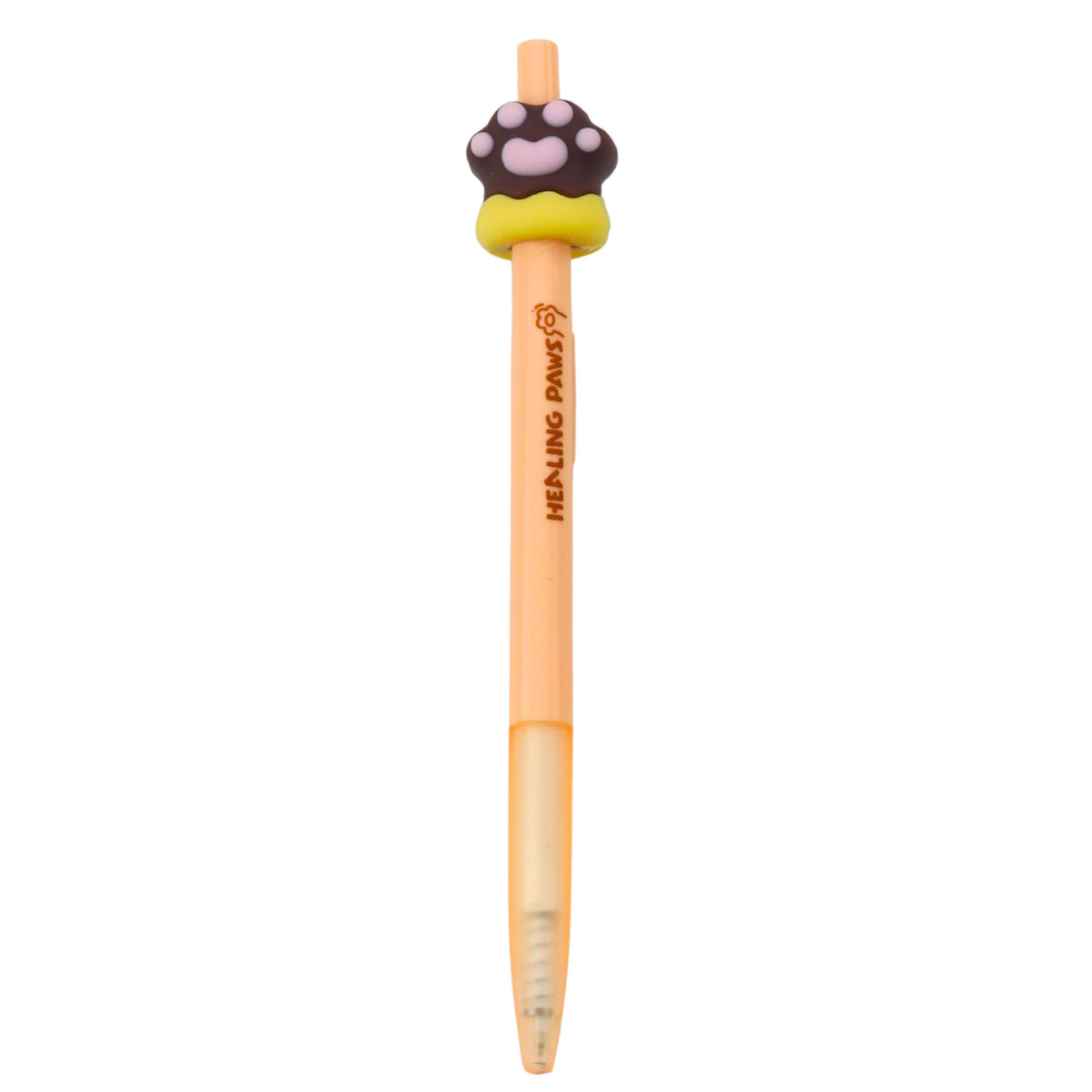 Cat's Paw Gel Pen Brown Blue Ink 15cm 0.5mm