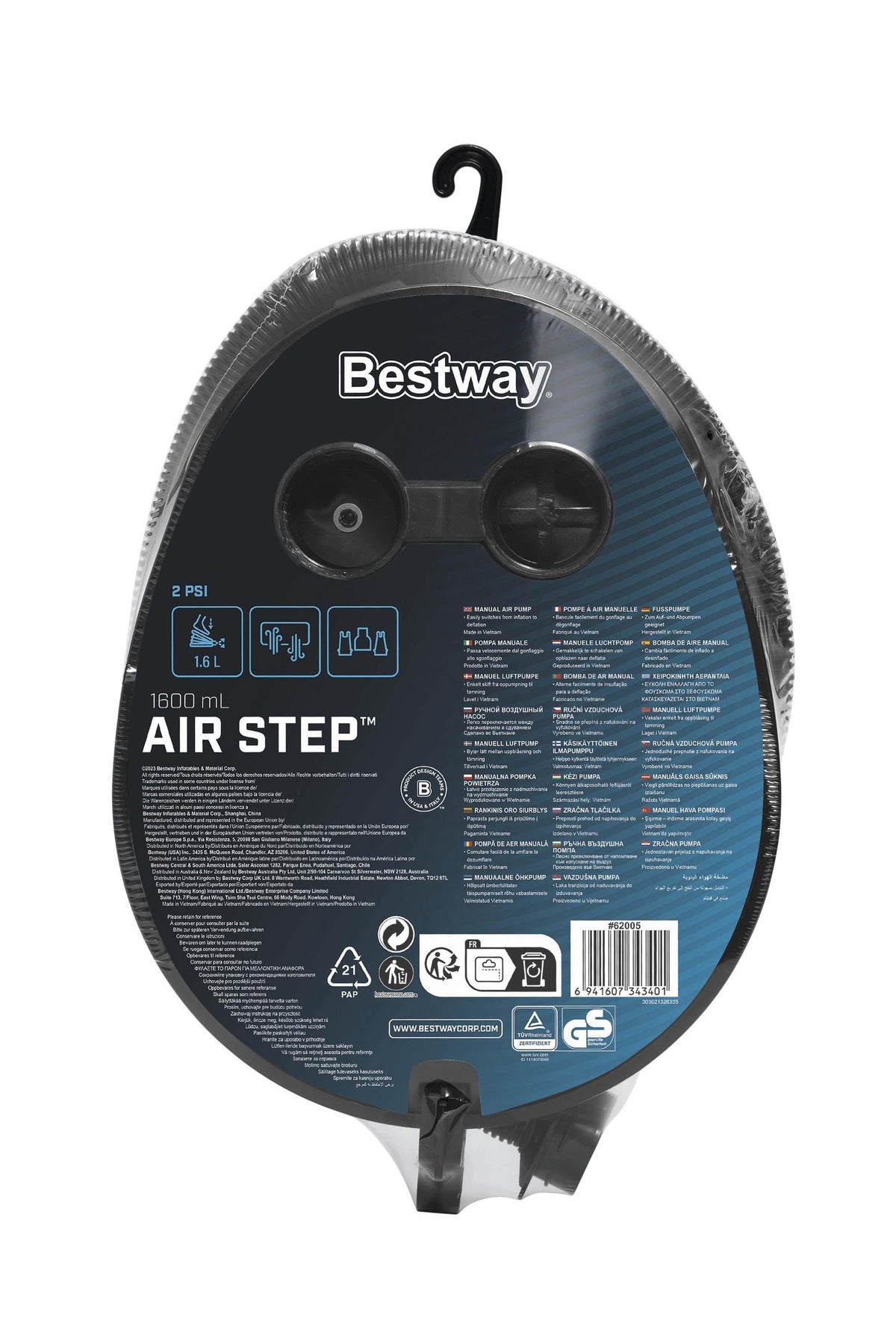 Pompa a pedale 29 X 22 cm Bestway 62005