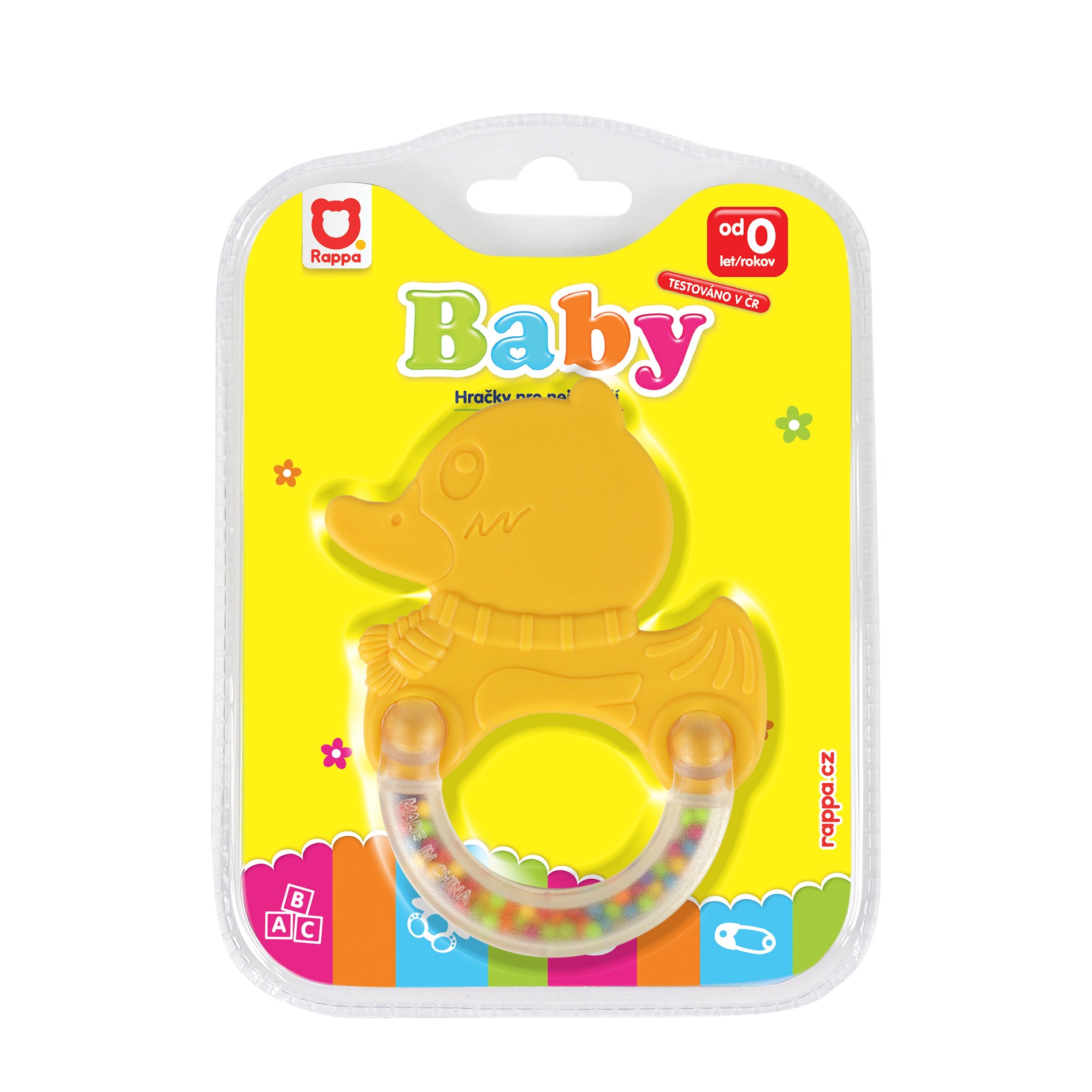 Rattle / Teether Duck