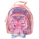 Children's Backpack Sequins Tulle Bow Pink 20cm 3.8l