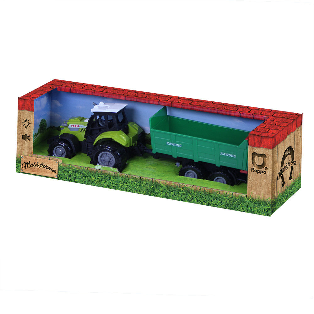 Tractor With Sound Light Trailer