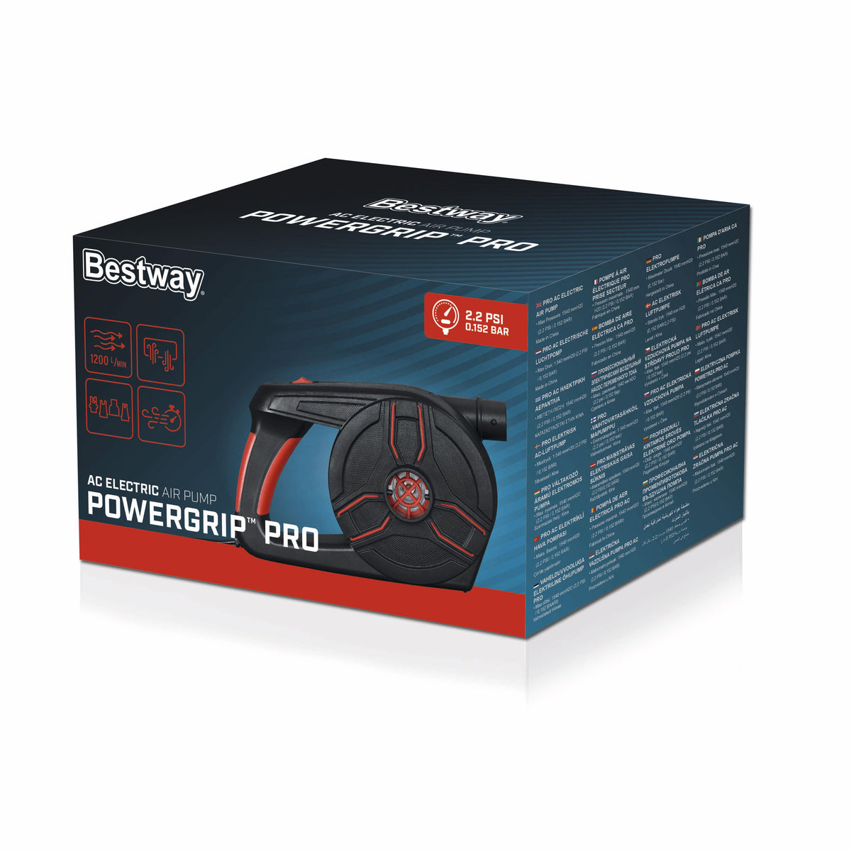 Elpump För Powergrip Pro Bestway 62247 Sockel