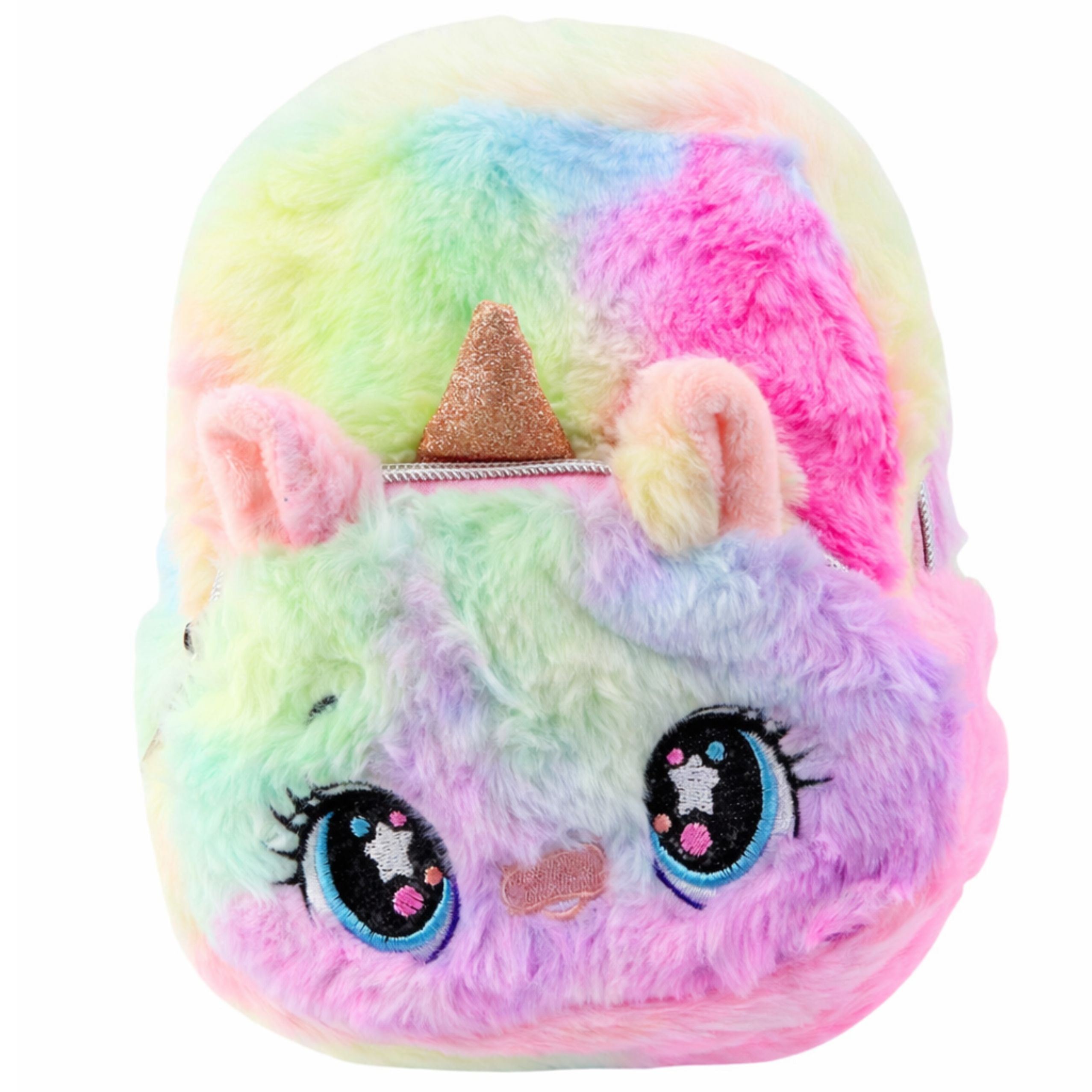 Children's Backpack Plush Unicorn Rainbow Colorful 20cm 3l