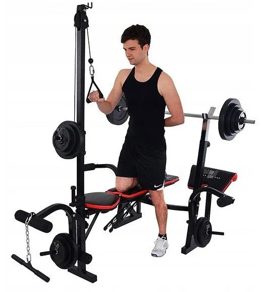 Weight Bench 7v1 Christopeit Sport® Weight Bench Power Xl Black