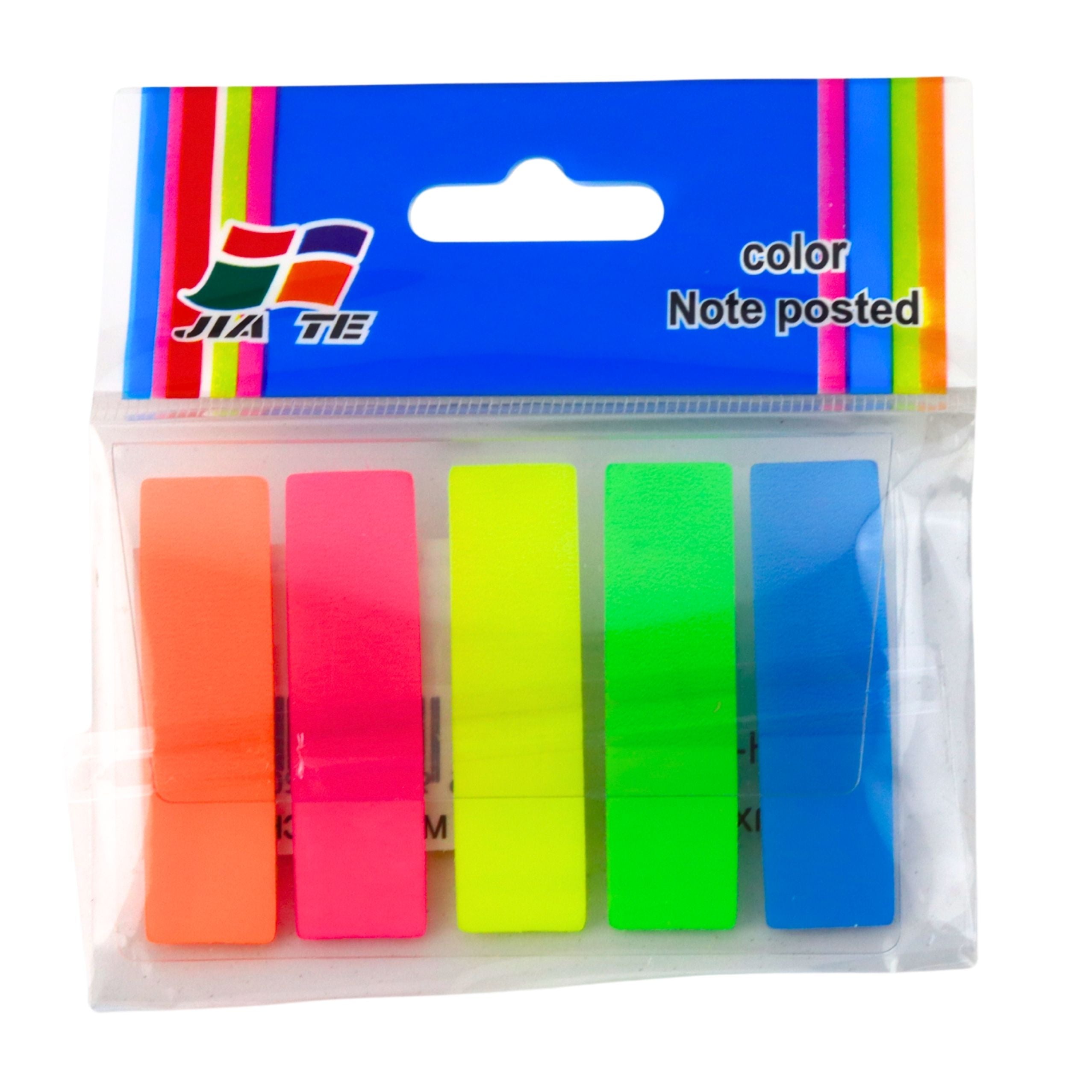 Rectangular Self-adhesive Index Cards Colorful 45x12mm