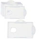 Horizontal Id Card Case Hard Plastic Transparent 10pcs.