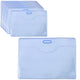 Set Of Id Card Holders Flexible Transparent Blue 20pcs.