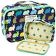 School Pencil Case Organizer Roomy Additional Pocket Navy Blue 21.5cm