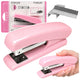 Metal Office Stapler Up To 25 Sheets 24/6 26/6 Staples Pink
