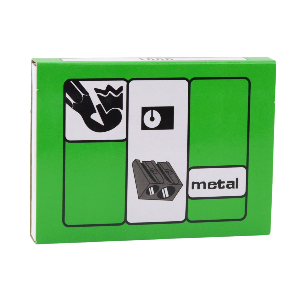 Double Metal Sharpener For Thick And Thin Crayons