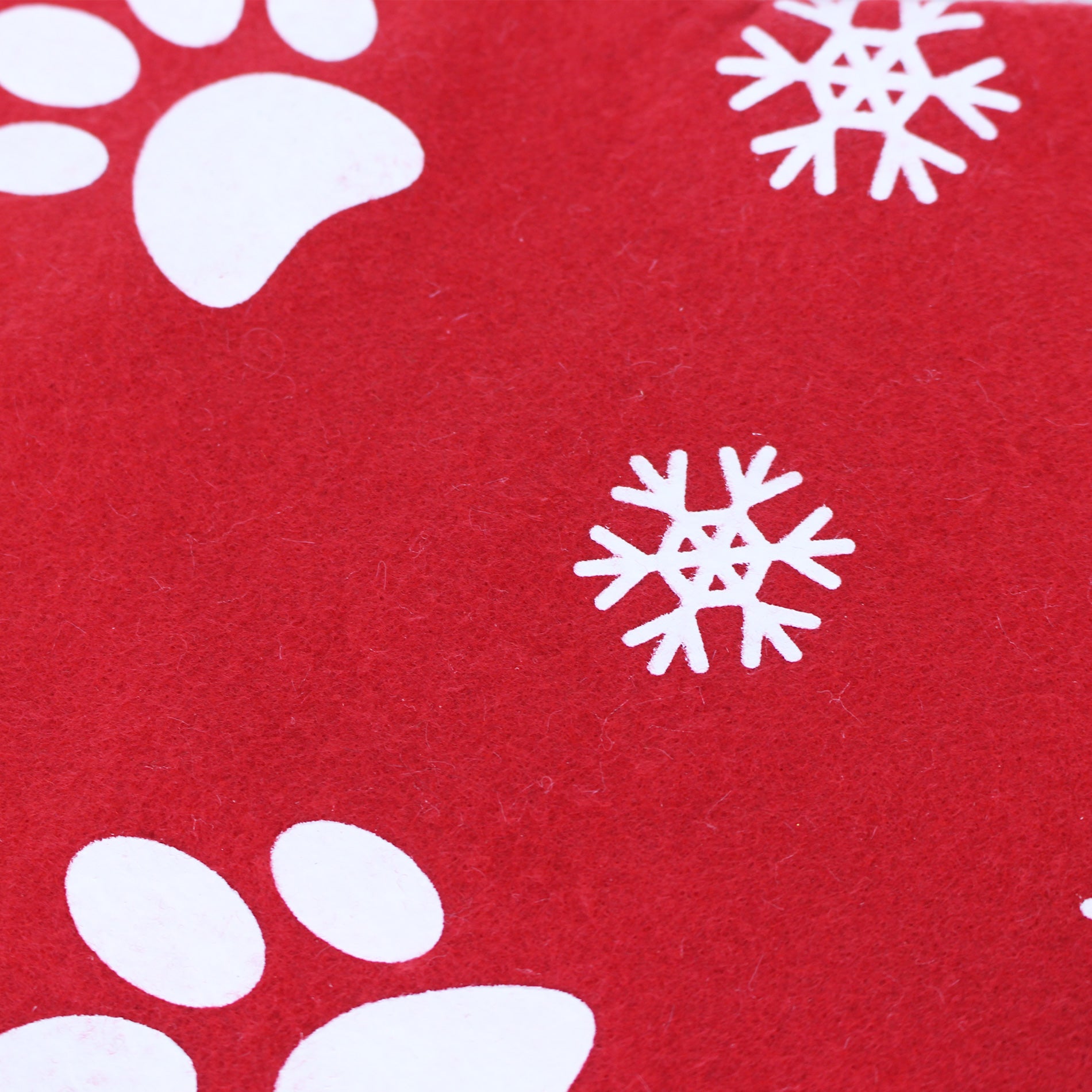 Rode Kerstsok Met Print
