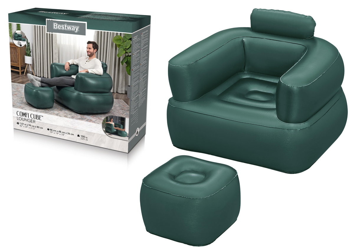 Inflatable Dark Chair Bestway 75137