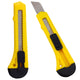 Segmental Knife For Cardboard Paper Yellow 13 Segments 20mm