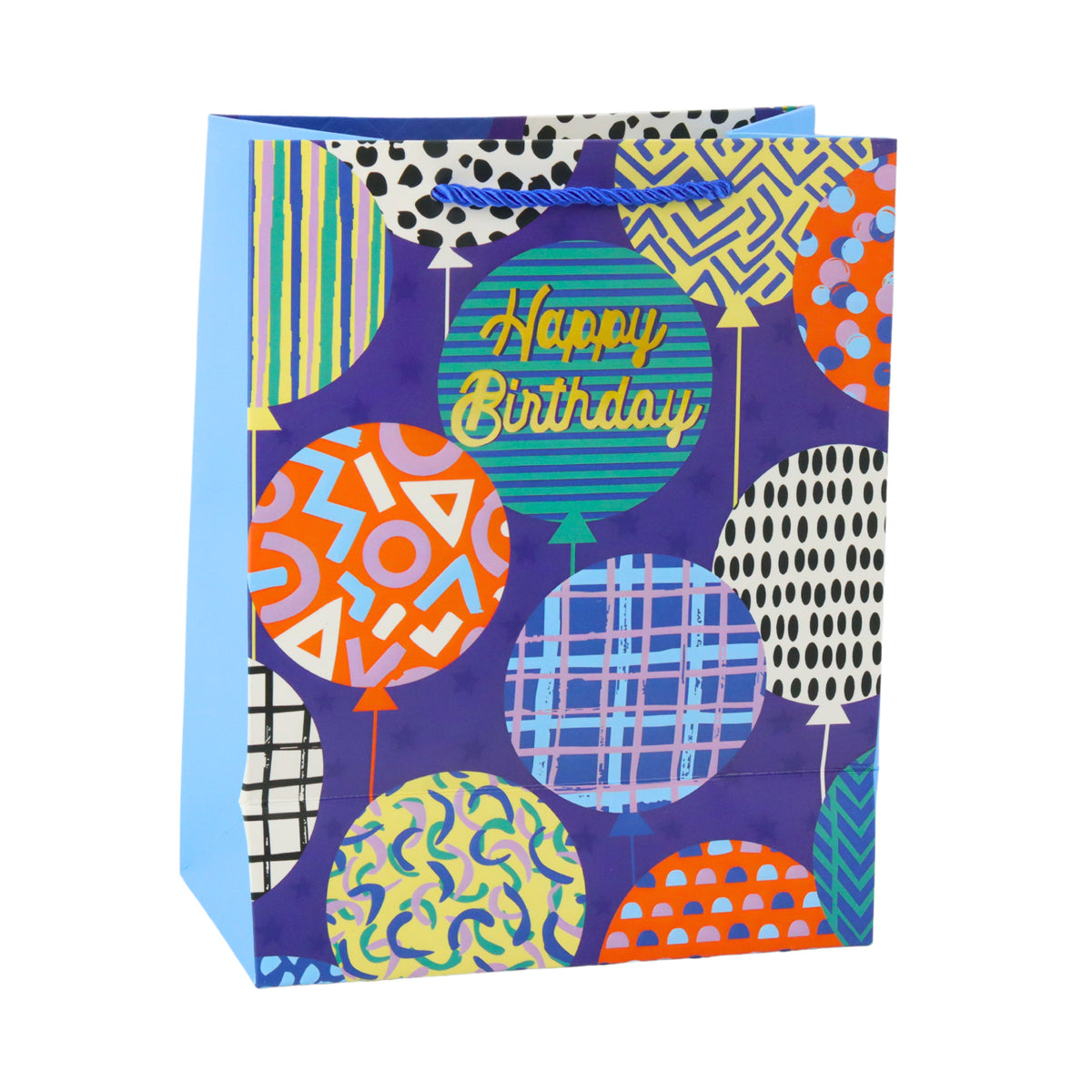 Busta regalo in carta con motivi di compleanno 23 X 18 X 10,5 cm