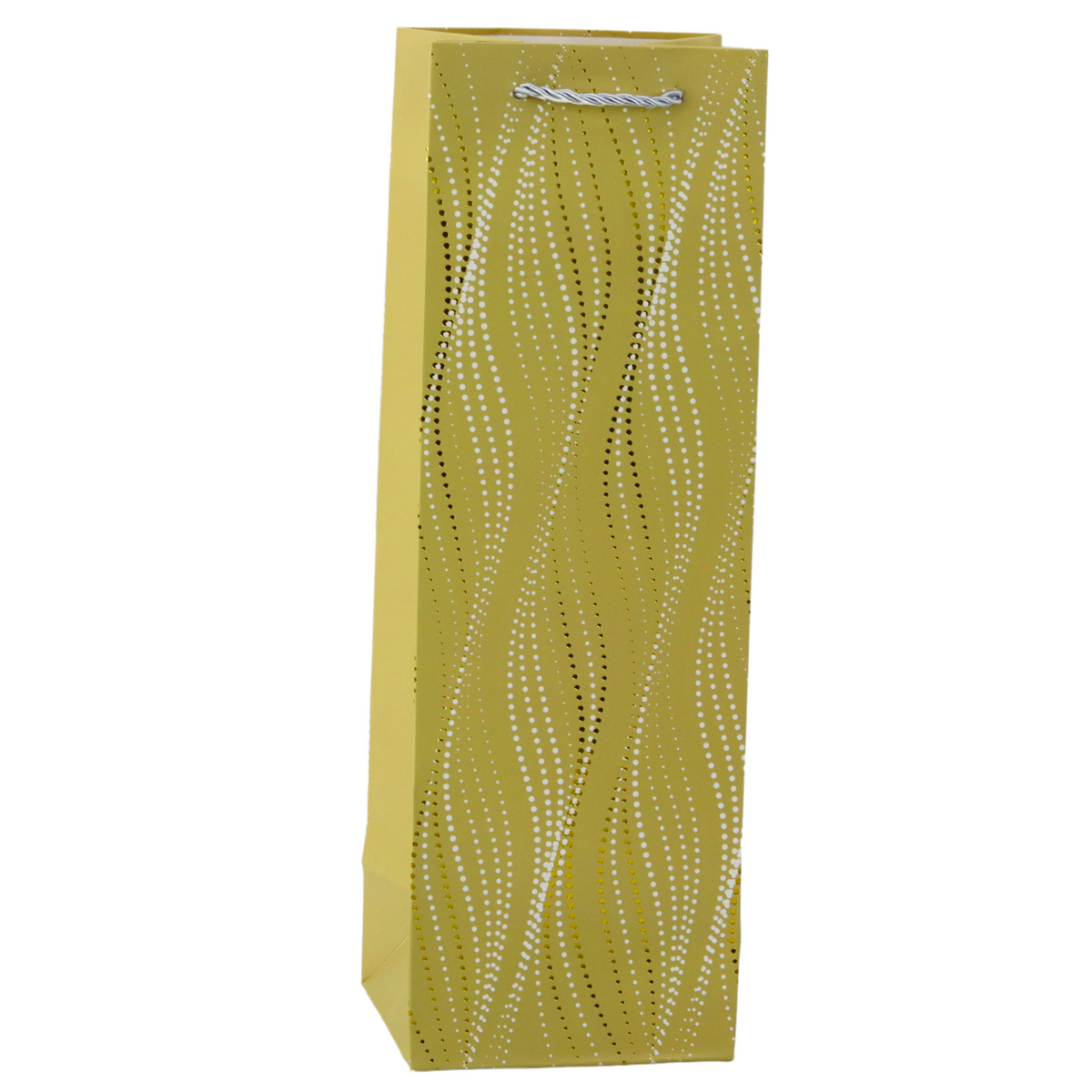 Sticle Geanta Cadou Valuri Sclipitoare 35 X 12 X 9 Cm