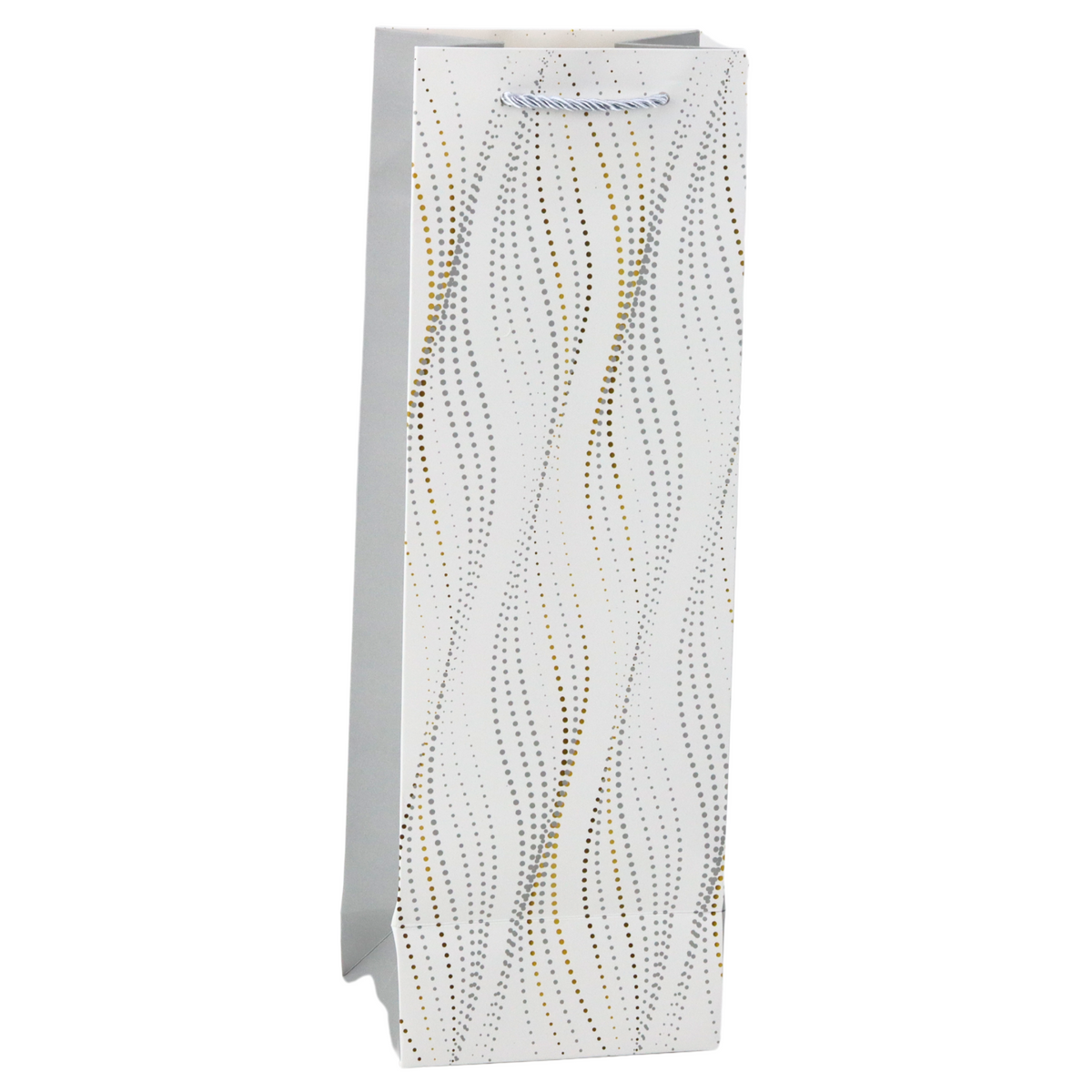 Sticle Geanta Cadou Valuri Sclipitoare 35 X 12 X 9 Cm