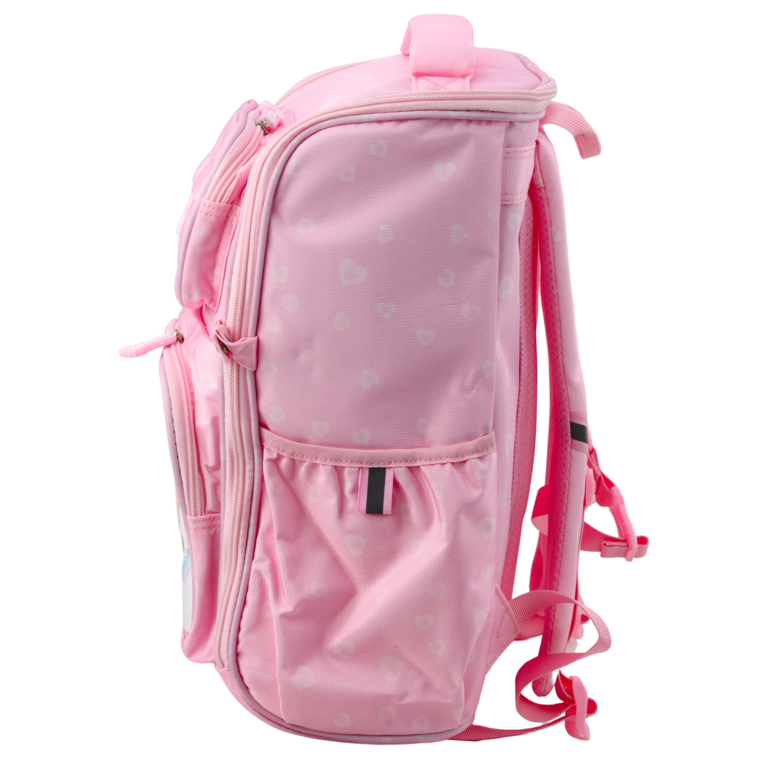 Unicorn School Backpack Chest Strap Pink 20l