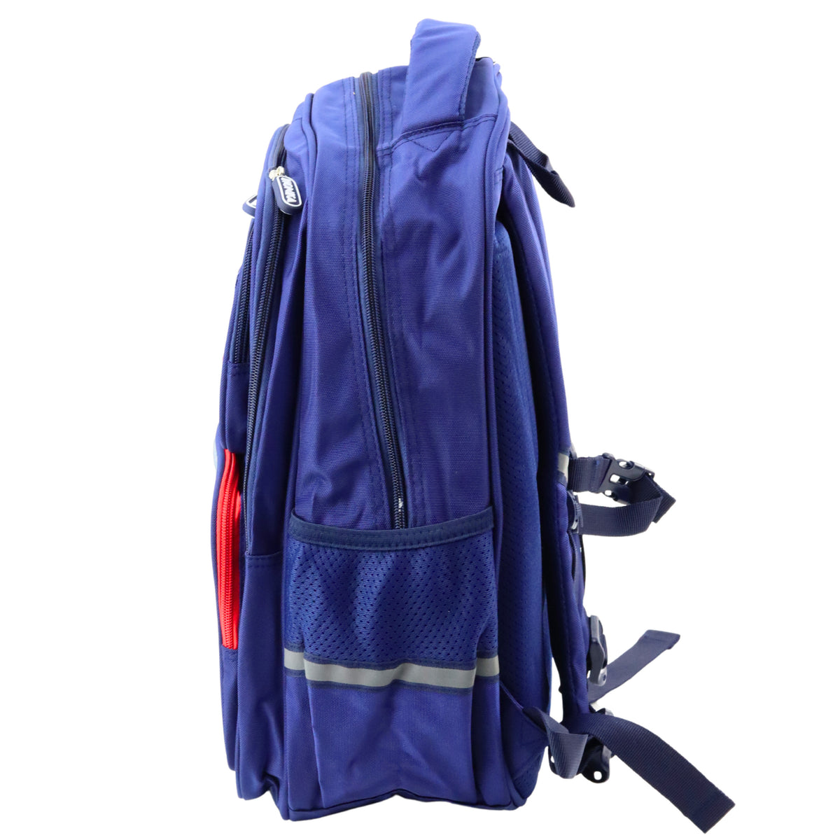 Mochila Escolar Com Patch Alça Peitoral Azul Marinho 20l