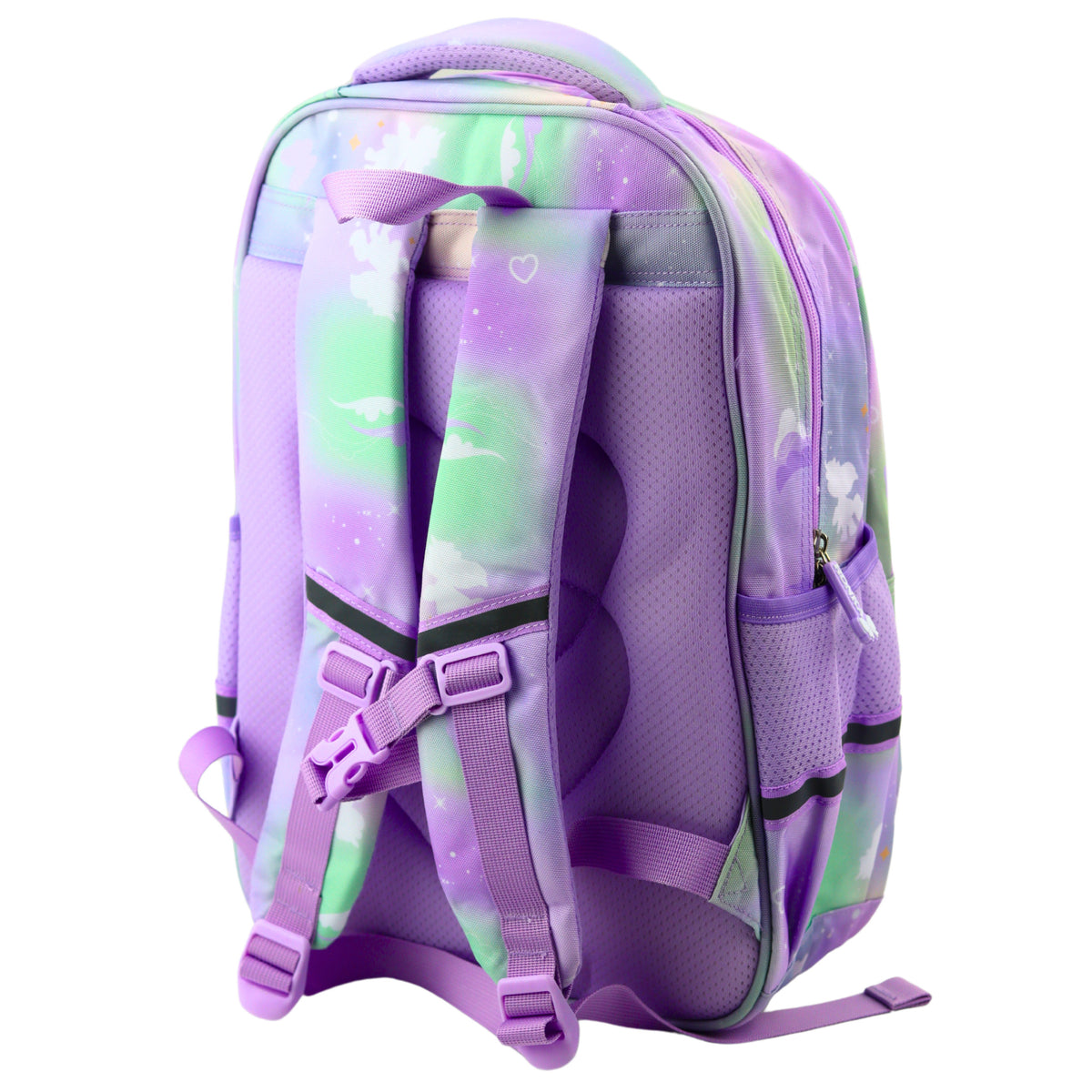 School Backpack Chest Strap Pastel Colored 20l