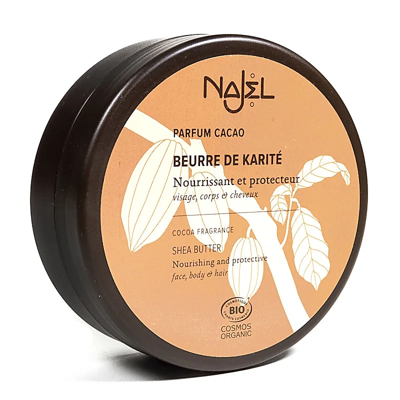 Unt de Shea Najel cu cacao organic - 100 g