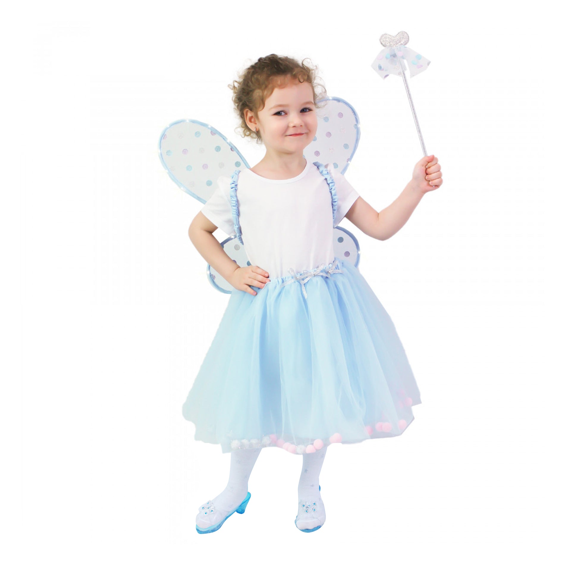 Éadaí Leanaí Sciorta Gorm Sióg Tutu Le Accs.