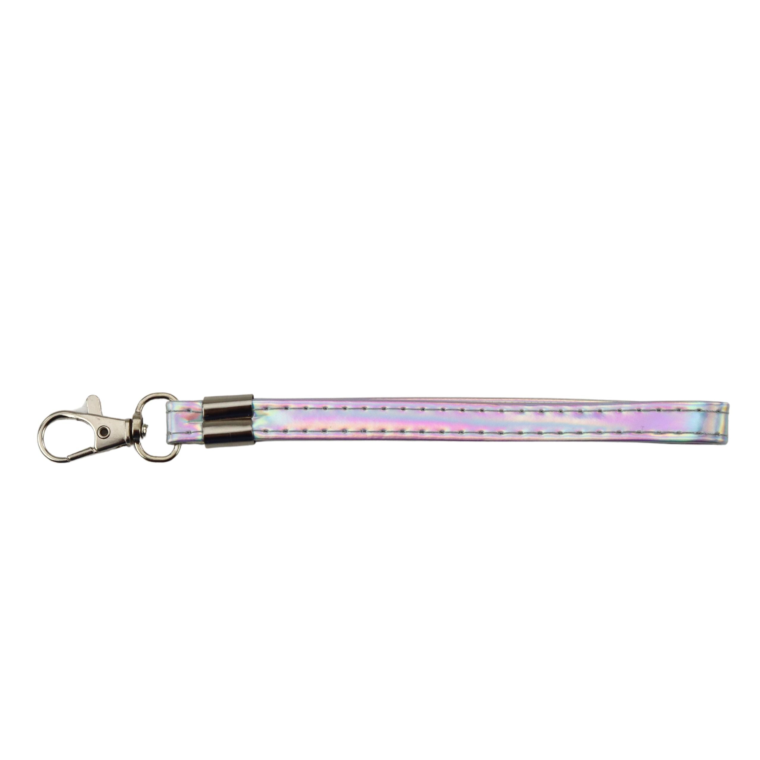School Pencil Case With Headband Unicorn Confetti White 20cm