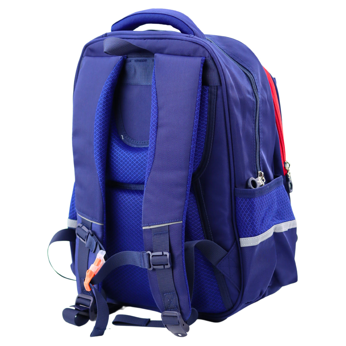 Children's School Backpack Chest Strap Navy Blue Red Space 20l 38cm