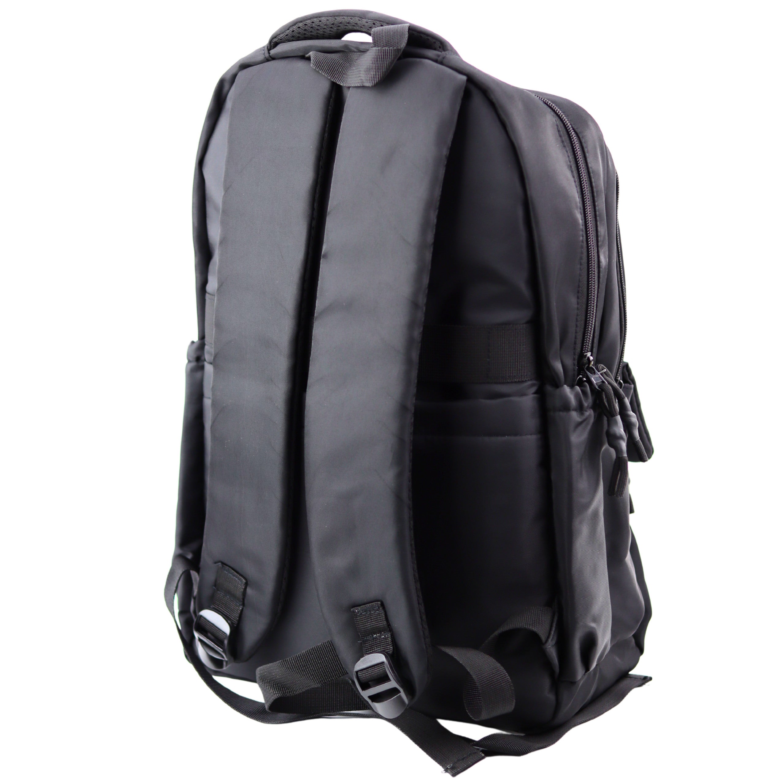 City School Backpack 6 Pockets Back Up Black 23l 46cm
