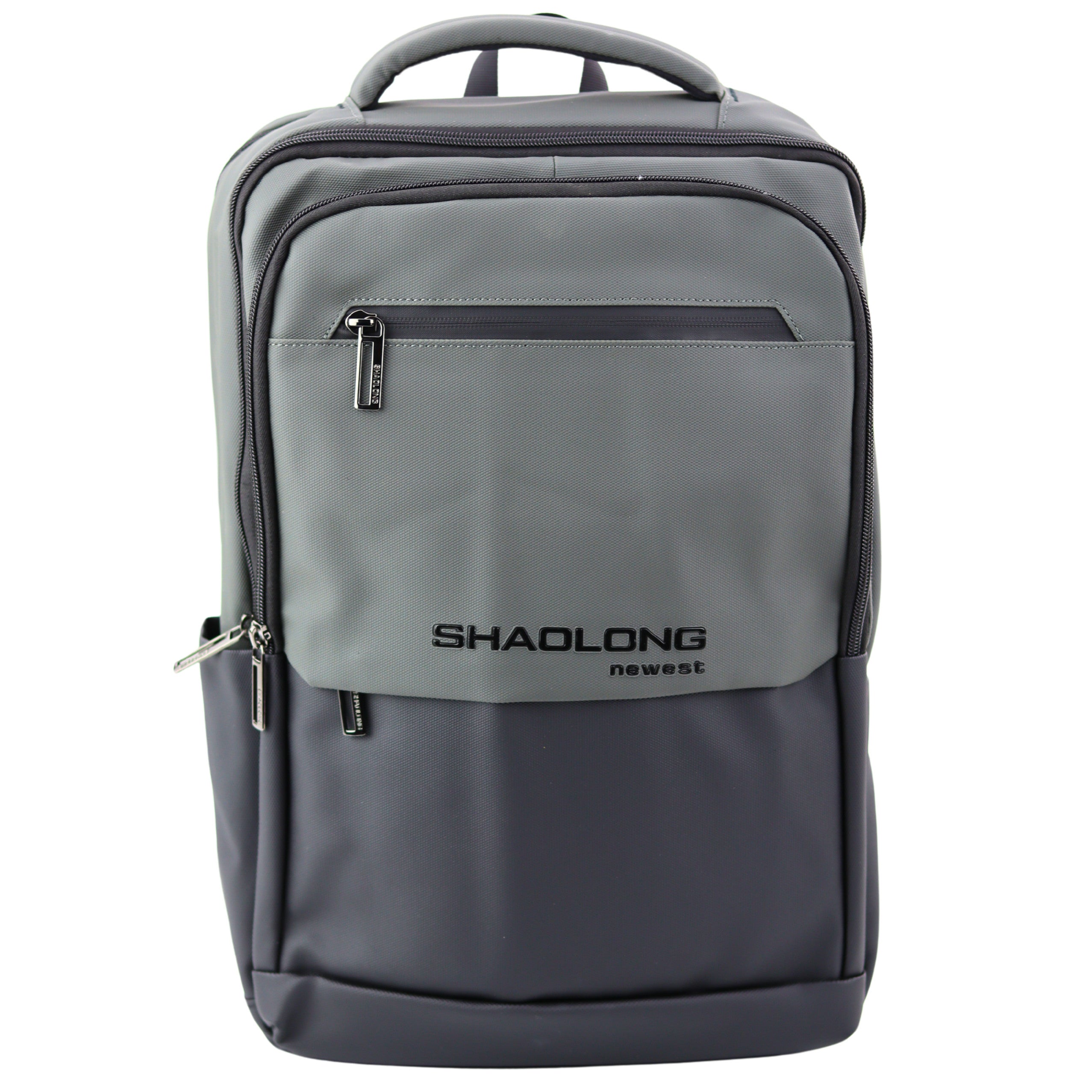 Mochila City Business Usb Laptop Bolso Preto Cinza 16l 41cm