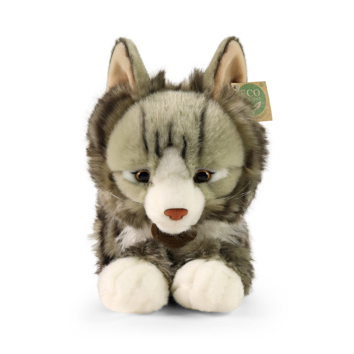 Peluche Chat Norvégien 45 Cm Ecologique