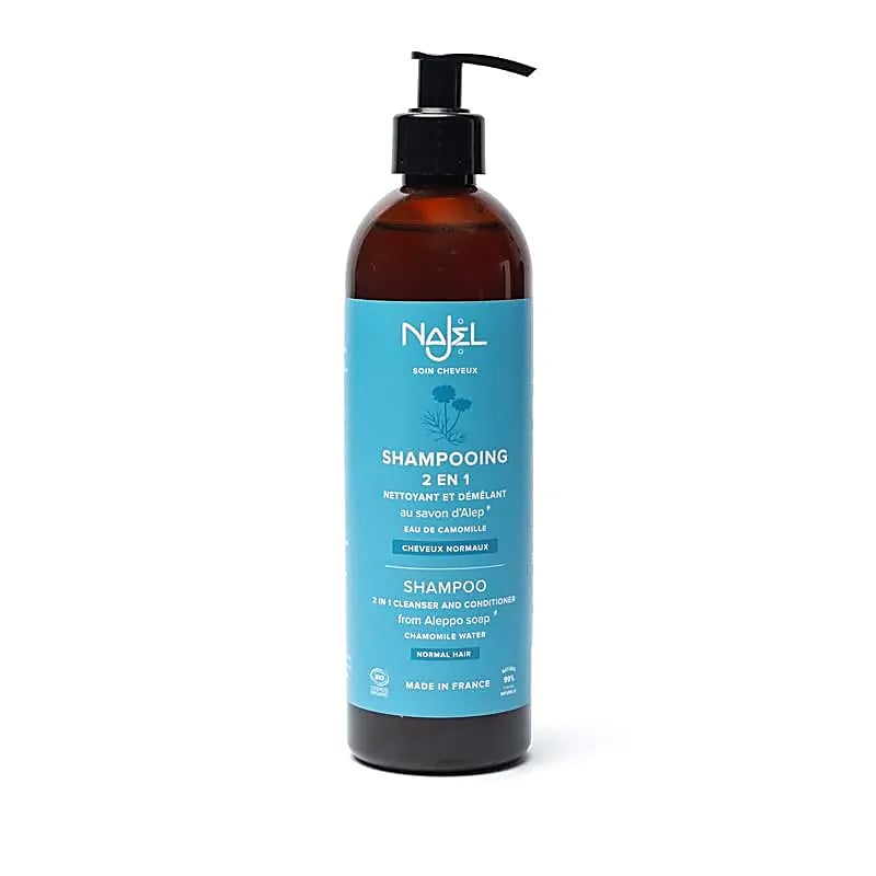 Najel Aleppo Shampoo 2in1 For Normal Hair Organic - 500 Ml