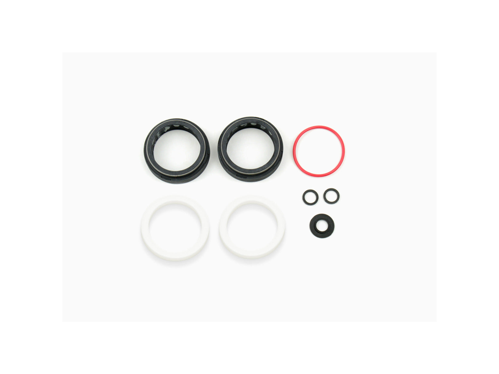 Rockshox Fork Dust Wiper Upgrade Kit - 38mm Black Flangeless Ultra-low Friction Skf Seals (includes Dust Wipe