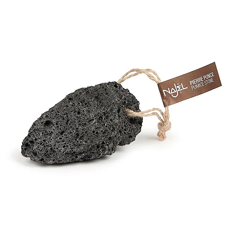 Pedra de esfrega de lava Najel com cabo de suspensão - conjunto de 7-10 cm de 3 peças