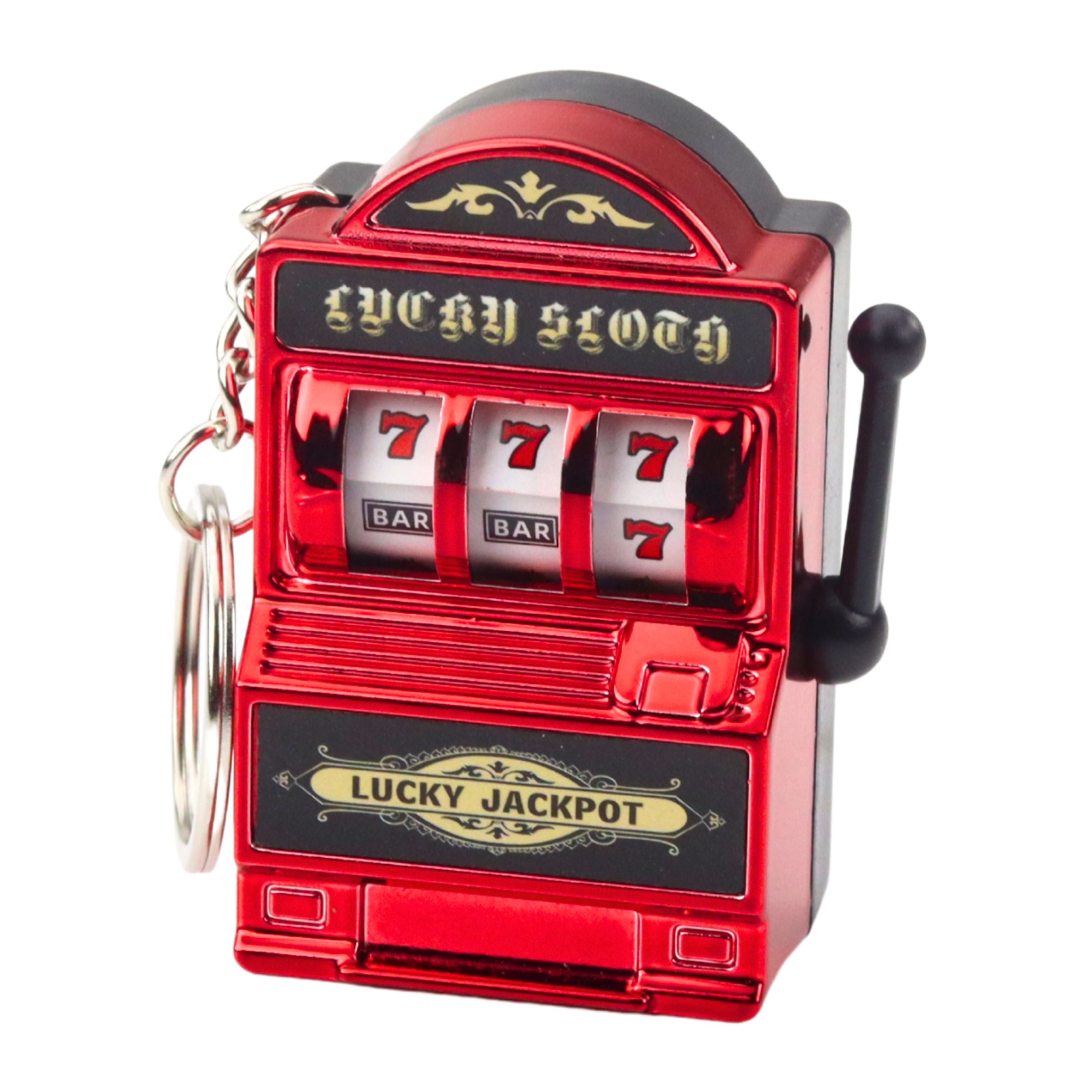 Schlüsselanhänger Mini Casino Spielautomat Spielautomat Moving Bar Mix Farbe
